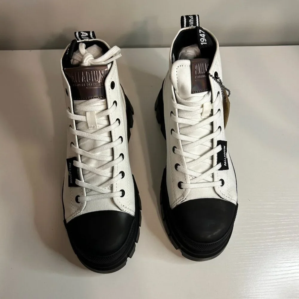 Palladium Women's NWB Revolt Hi TX Platform Boots, 6.5 - Picture 4 of 14